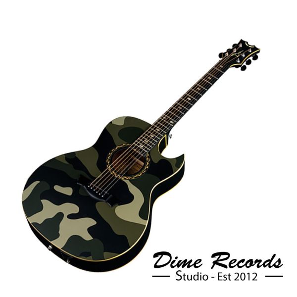 Violão Dean Camo Camuflado Exhibition Elétrico - Imagem 3