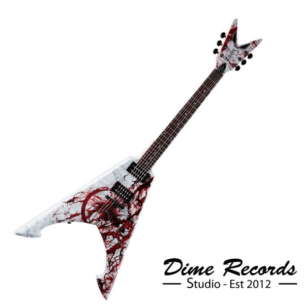 GUITARRA MICHAEL AMOTT  TYRANT X - SPLATTER