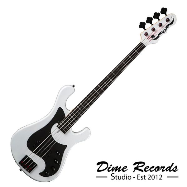 Baixo Dean Eric Bass Hillsboro Signature Classic White 4 Cordas Branco