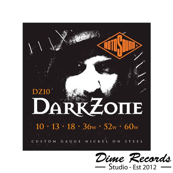 ENCORDOAMENTO ROTOSOUND PARA GUITARRA DARKZONE DZ10 010