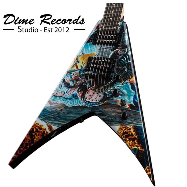 GUITARRA V DAVE MUSTAINE  UNITED ABOMINATIONS - Imagem 3
