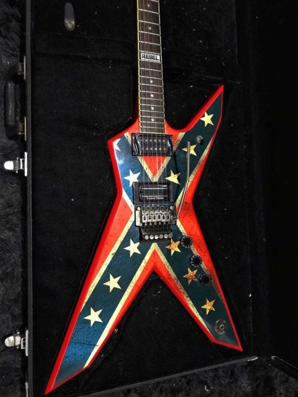 Dean Dimebag Dixie Rebel + Hardcase - Imagem 6