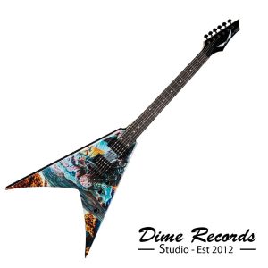 GUITARRA V DAVE MUSTAINE  UNITED ABOMINATIONS