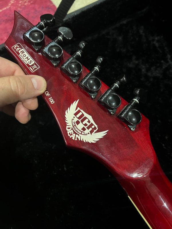 DCR Dave Mustaine Floyd Trans Red - Imagem 5